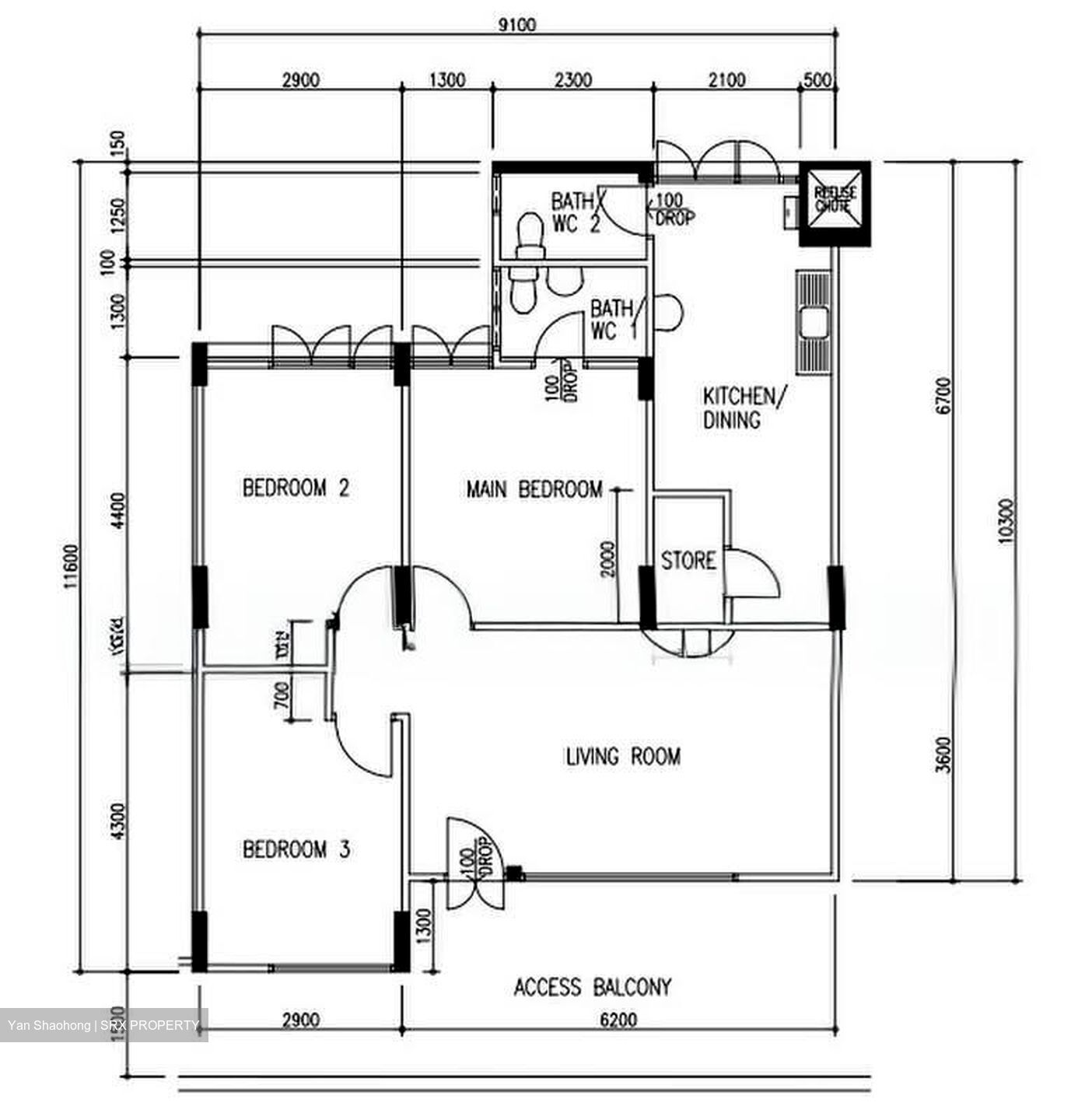 Blk 174 Yishun Avenue 7 (Yishun), HDB 4 Rooms #588215831